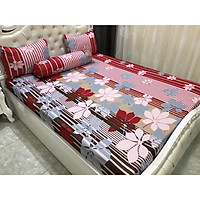 Bộ Drap Thun Lạnh Hàn Quốc cực bền màu , (4 món) đủ size