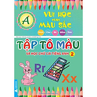 Tập Tô Màu Và Học Chữ Cái Tiếng Anh 2