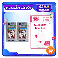 Combo 2 hộp thuốc nhuộm phủ bạc Bigen Conditioner nhuộm phủ bạc hoàn toàn, giá tiết kiệm 80mlx2 dạng kem