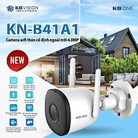 Camera IP Wifi Kbone KN-B41 Ngoài Trời Siêu Nét 4Mp Super HD 1440p - Hàng Chính Hãng
