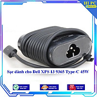 Sạc dành cho Dell XPS 13 9365 Type-C 45W - Hàng Nhập khẩu