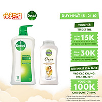 SỮA TẮM DETTOL KHÁNG KHUẨN 950G TẶNG SỮA TẮM DƯỠNG THỂ 200G