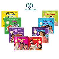 Combo trọn bộ 8 cuốn sách Being Polite - Giỏi tiếng Anh - Vui ứng xử