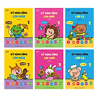 Combo Sách Kỹ Năng Sống (2-6 Tuổi) – Lớp Mầm, Chồi, Lá (Trọn bộ 6 cuốn)