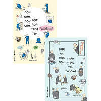 Combo Học Ăn, Học Nấu,Thẩm Thấu Yêu Thương + Dọn Nhà, Dọn Cửa, Gột Rửa Trái Tim (Bộ 2 Cuốn)