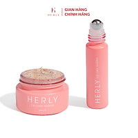 Bộ đôi tái tạo sắc tố làm hồng môi: Lip Oil 10ml + Lip Scrub 20ml