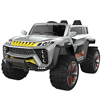 Ô tô xe điện đồ chơi mẫu địa hình JEEP 2020 cho bé tự lái và điều khiển từ xa (Đỏ-Trắng-Vàng-Xanh-Xám)