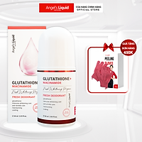 Lăn Nách Mờ Thâm, Dưỡng Trắng Da Angel's Liquid Glutathione Plus Niacinamide Fresh Deodorant 60ml