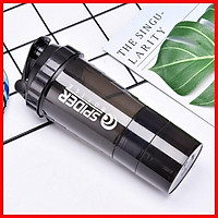 Bình Nước Thể Thao Shaker Tập Gym, Chơi Thể Thao DSP Tổng Dung Tích 650ML