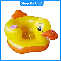 Ghế Hơi Tập Ngồi Hình Vịt Dễ Thương Cho Bé