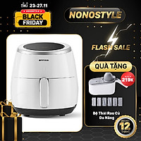 Nồi Chiên Không Dầu BIYI AF25A (6,4L) - Hàng Chính Hãng