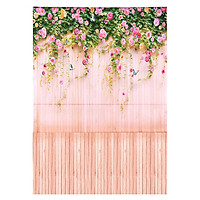 Phông Nền Chụp Ảnh Andoer Hình Gạch Gỗ Lát Sàn Cho Bé (2x3mx9.8ft)