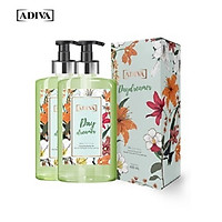 Combo 2 Chai Sữa Tắm Dưỡng Ẩm Hương Nước Hoa Adiva Day Dreamer (400ml/Chai)