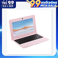10.1inch Netbook Lightweight Portable Laptop ACTIONS S500 1.5GHz ARM Cortex-A9/Android 5.1/1G+8G/1024*600 Pink US Plug