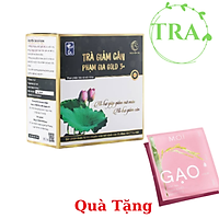 Trà hỗ trợ giảm cân Phạm Gia Gold 3+ Tặng kèm Mặt Nạ MOI