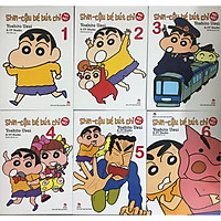 Combo Shin – Cậu Bé Bút Chì – Bản Đặc Biệt ( Bộ 6 Cuốn ) – Tặng Kèm Sổ Tay