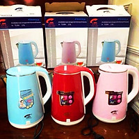 Ấm Đun Siêu Tốc 2 Lớp Thái Lan TL304 Chống Nóng - Bình Đun Nước 2.5L Siêu Nhanh Tiết Kiệm Điện