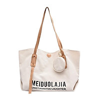 Túi Tote,Vải Canvas Cỡ Lớn, Thời Trang, Đựng Được Nhiều Đồ 2021