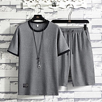 Bộ quần áo mặc nhà nam mùa hè chất vải sợi polysster cao cấp B05