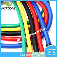 Bộ 5 Dây Ngũ Sắc Cao Su Đàn Hồi Kháng Lực Tập Thể Hình - Dụng Cụ Tập Gym - Vận Chuyển Miễn Phí Toàn Quốc