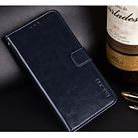 Bao da Flip Wallet Leather dạng ví đa năng siêu bền siêu êm dành cho LG V50 ThinQ hiệu idewei - hàng nhập khẩu