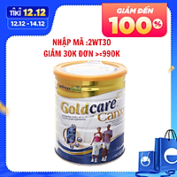 Sữa bột Wincofood GoldCare Canxi lon 900g: dinh dưỡng ít béo ngừa tiểu đường, bổ sung canxi giúp xương chắc khỏe, MUFA, PUFA tốt cho tim mạch, phù hợp cho người từ 30 tuổi trở lên.