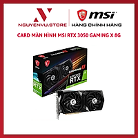 Card màn hình MSI RTX 3050 GAMING X 8G - Hàng Chính Hãng