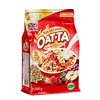 Ngũ cốc ăn sáng Oatta yến mạch trái cây 800g - 61116