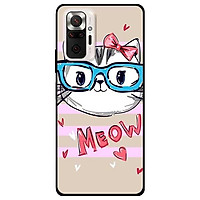 Ốp lưng dành cho Xiaomi Xiaomi Redmi Note 10 - Redmi Note 10 Pro - mẫu Meo Meo