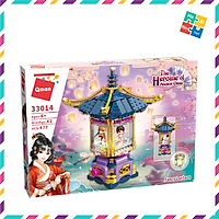 Bộ Đồ Chơi Xếp Hình Thông Minh Lego Qman 33014 Hoa Mộc Lan Mulan Đèn Lồng Lạ Mắt 477 Mảnh Ghép Kèm 2 Minifigures