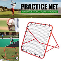 Details about ?Pro Rebounder Net Football Training Adjustable Kickback Soccer Target Goal