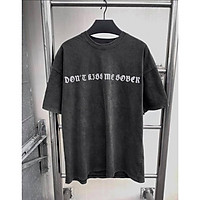 Áo thun tay lỡ SOBER WASH phông Unisex nam nữ Cotton oversize form rộng LUNACY TB11