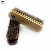 Bàn chải lông ngựa đánh giày, vệ sinh giày Horsehair cao cấp cỡ lớn XIMO (XBCDG02)