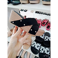 Dép đế xuồng quai chéo 7p