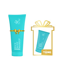 Rice Body Makeup (Kem Trang Điểm Làm Trắng Toàn Thân Tinh Chất Gạo) 150ml + Tặng Rice Body Makeup Mini 30g - T.H.Y