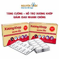 Xương Khớp Nguyên Sinh Thực Phẩm Chức Năng Bổ Xương Khớp, Giảm Đau Nhanh, Hỗ Trợ Tái Tạo Phục Hồi Khô Cứng Khớp, Thoái Hóa Khớp, Thoái Hóa Khớp (Hộp 3 Vỉ x 10 Viên)