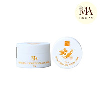 Mặt Nạ Bùn Khoáng Mineral Ginseng Maya Mask Mộc An Giúp Giảm Mụn, Dưỡng Da Tươi Trẻ 50g