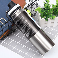 Bình giữ nhiệt Inox 304 có ngăn pha trà 24h giữ lạnh cao cấp thể thao dung tích 800ml BGN11 hover