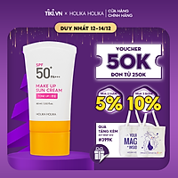 Kem Chống Nắng Trang Điểm Holika Holika Make Up Sun Cream SPF50+ PA+++ 60ml