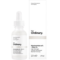 Tinh Chất Giảm Mụn, Giảm Thâm The Ordinary Niacinamide 10% + Zinc 1% 30ml