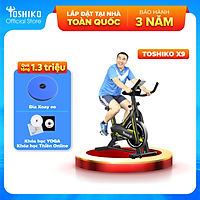 Xe đạp tập thể dục thể thao, gym, fitness tại nhà Toshiko X9 - giúp tăng cơ, giảm mỡ hiệu quả