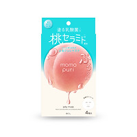 Mặt Nạ Thạch Đào Dưỡng Trắng Tinh Khiết Momopuri ( 4 miếng )