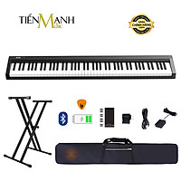 Đàn Piano Điện Konix PH88C - Đàn, Chân, Bao, Nguồn 88 Phím nặng Cảm ứng lực - Midi Keyboard Controllers - Kèm Móng Gẩy DreamMaker (Kết nối máy tính và điện thoại, Loa kép, Bluetooth, Pin sạc, Loa lớn)