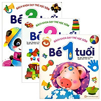 Combo Bách Khoa Dạy Trẻ Học Sớm (Bộ 3 Cuốn)