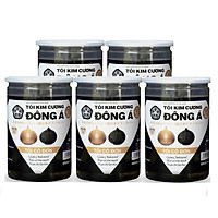 COMBO 5 Hộp Tỏi Đen Kim Cương Đông Á 300G + Tặng 02 Hộp Tỏi Đen cùng loại 300G