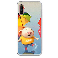 Ốp Lưng Dẻo Cho Điện Thoại Realme C3 - 01286 0268 PIG23 - Hàng Chính Hãng