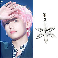 Hoa tai Bangtan BTS V Kim Taehyung bông tai cánh hoa