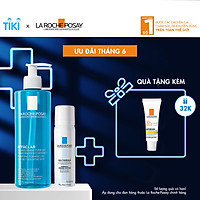 Bộ sản phẩm làm sạch và bảo vệ da dầu nhạy cảm La Roche-Posay Effaclar Gel