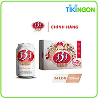 Thùng 24 Lon Bia 333 330ml