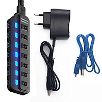 Adapter Chia 7 Cổng USB 3.0 Cho PC Macbook